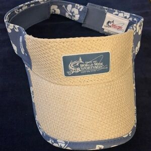 NWOT WORLD WIDE SPORTSMAN Tropical Visor